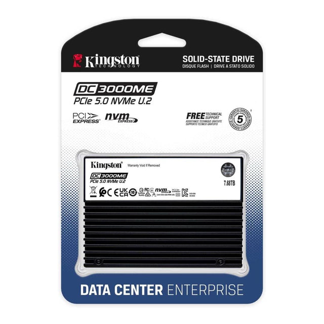 Kingston DC3000ME U.2 30,72TB PCIe 5.0 NVMe Internal SSD SEDC3000ME/30T7