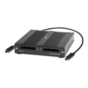 Sonnet SF3 Series RED Mini-Mag Thunderbolt 3 Card Reader SF3-2RMM