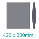 Parrot Sign Frame 420x300mm Double Sided Wall Mounted SF4130