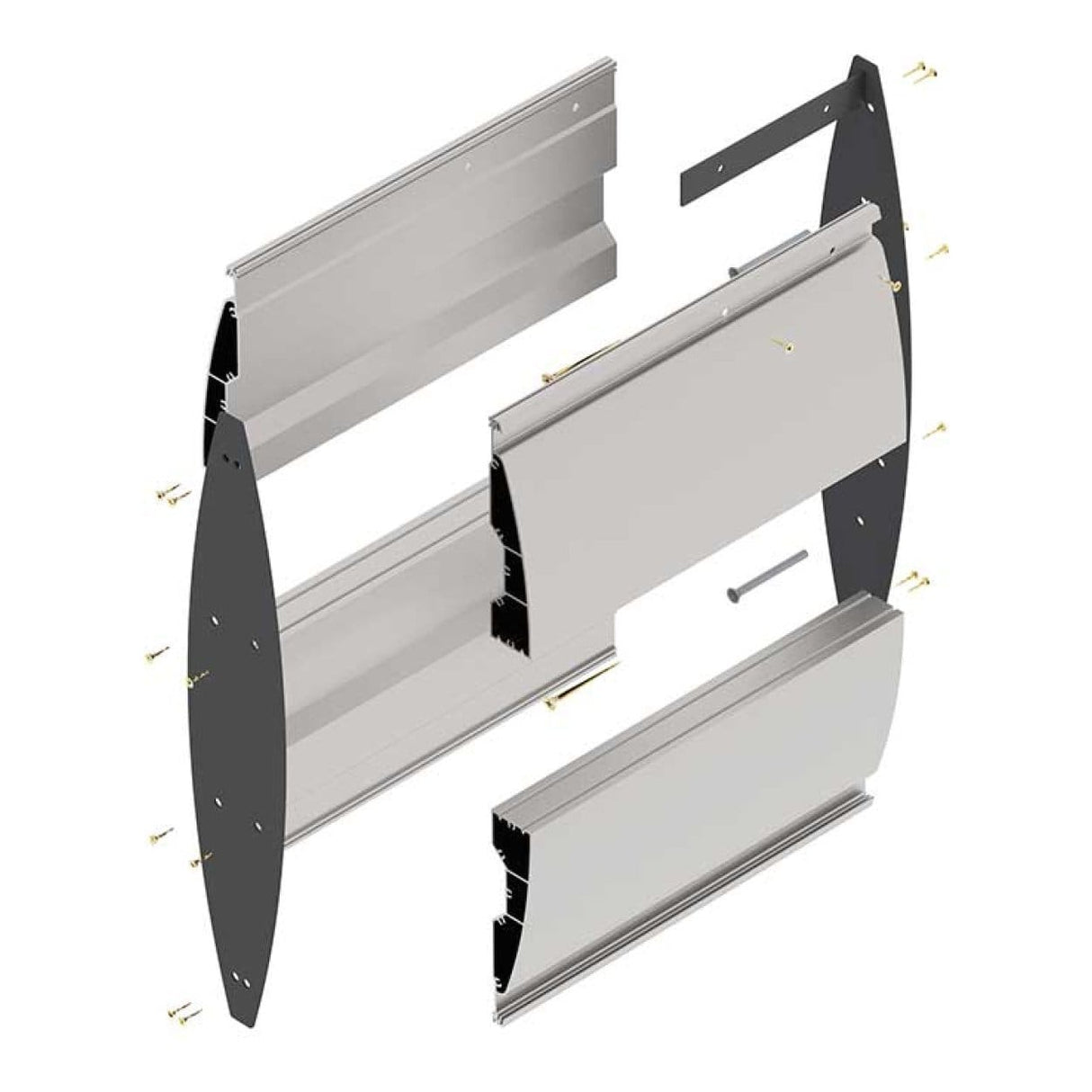 Parrot Sign Frame 420x300mm Double Sided Wall Mounted SF4130