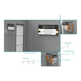 Parrot 3600mm Sign Frame Aluminium Extrusion Modular Sign Cover SF7001
