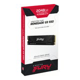 Kingston FURY Renegade G5 2TB PCIe 5.0 NVMe M.2 Internal SSD SFYR2S/2T0