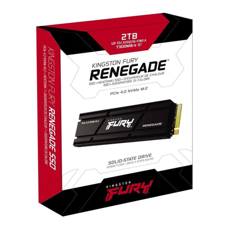 Kingston FURY Renegade M.2 2TB PCIe 4.0 NVMe Internal SSD SFYRDK/2000G