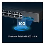TP-Link Omada JetStream 24-Port 2.5GBASE-T and 4-Port 10GE SFP+ L2+ & 16-Port PoE+ & 8-Port PoE++ Managed Switch SG3428XPP-M2