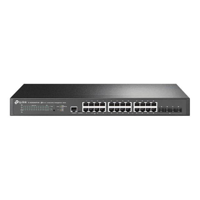 TP-Link Omada JetStream 24-Port 2.5GBASE-T and 4-Port 10GE SFP+ L2+ & 16-Port PoE+ & 8-Port PoE++ Managed Switch SG3428XPP-M2