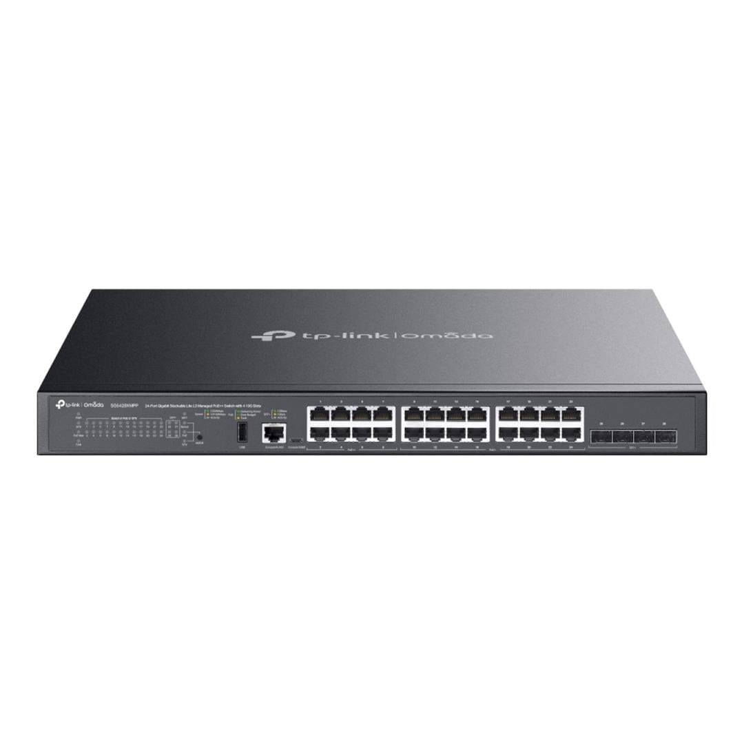 TP-Link Omada SG5428XMPP 24-port Gigabit Stackable Lite L3 Managed Switch