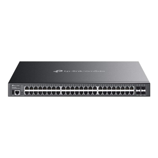 TP-Link Omada SG5452XMPP 48-port Gigabit Stackable Lite L3 PoE++ with 4× 10G Slots Managed Switch