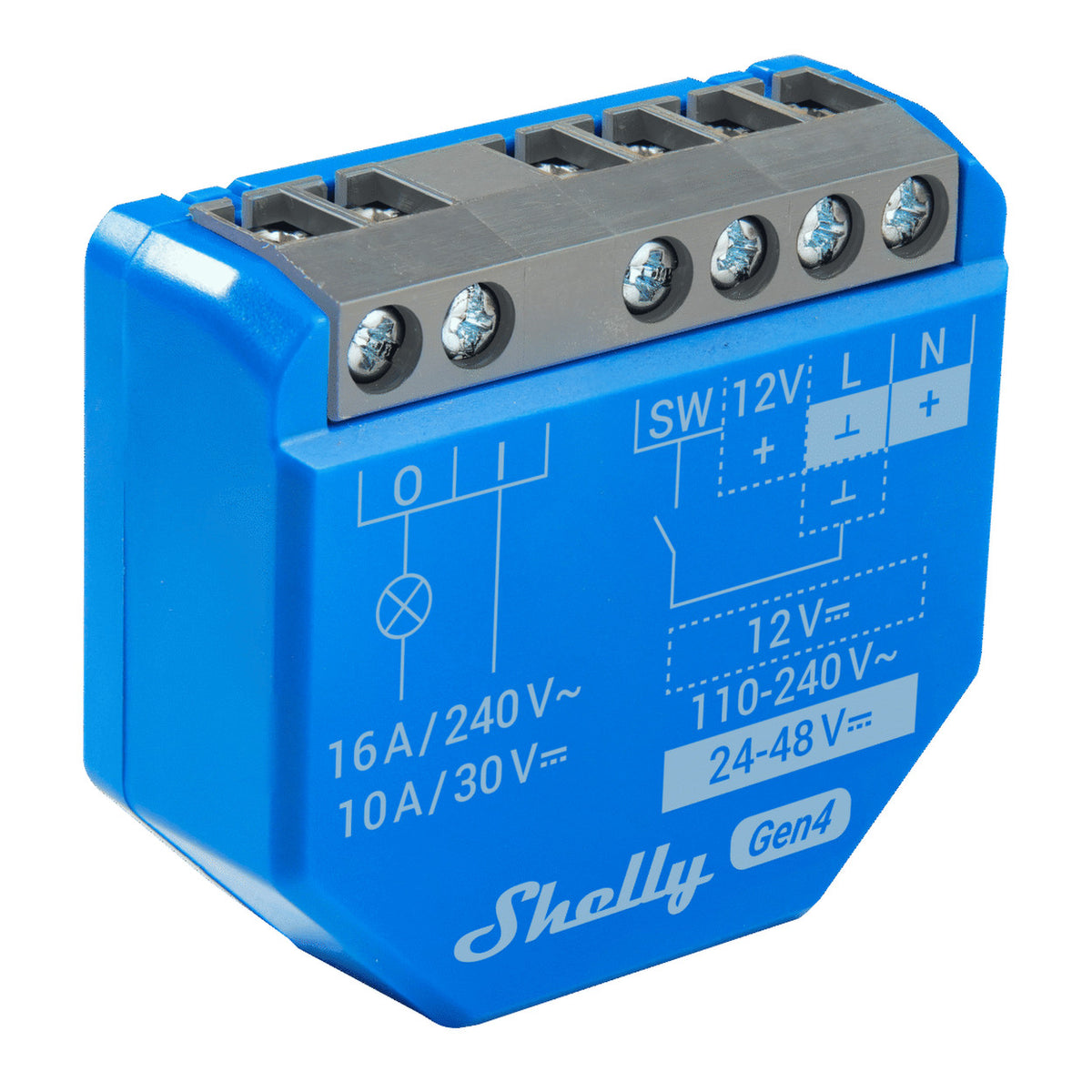 Shelly 1 Gen4 Single Channel Dry Contact Smart Switch