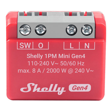 Shelly 1PM Mini Gen4 Compact Smart Switch