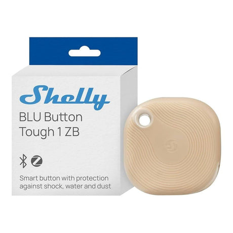 Shelly BLU Button Tough1 ZB Smart Shock Mocha