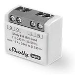 Shelly EM Mini Gen4 16A Compact Energy Meter with Multiprotocol Support