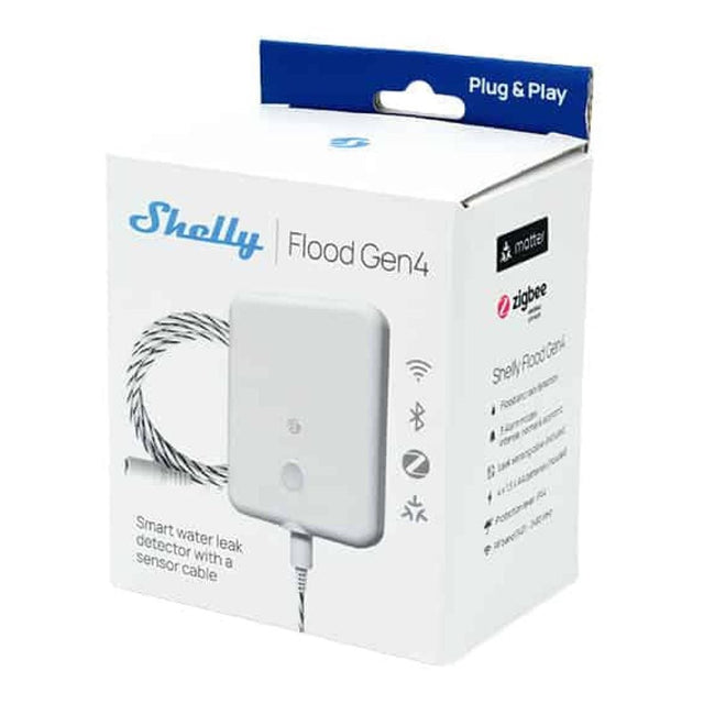 Shelly Flood Gen4 Smart Smart Sensor