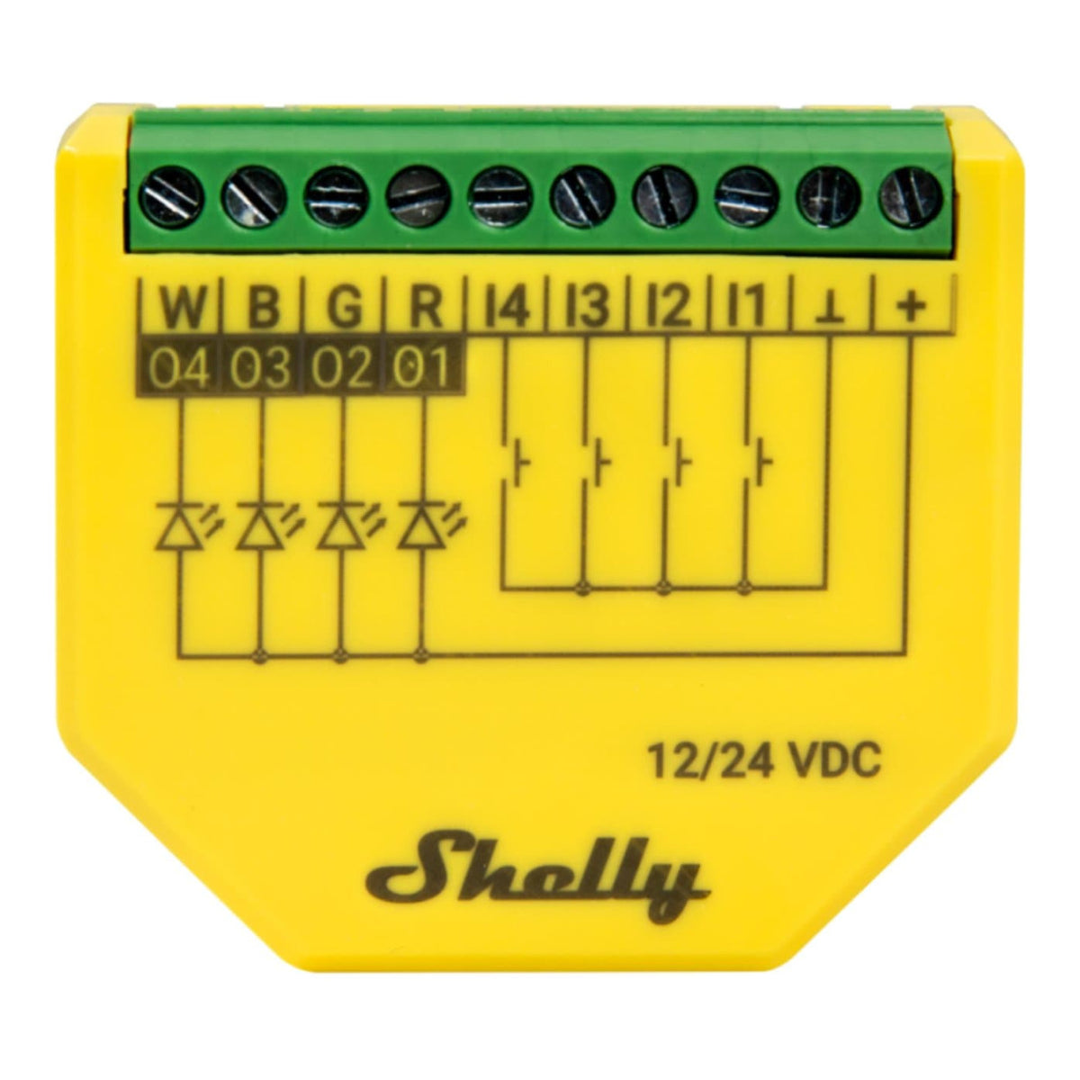 Shelly Plus RGBW PM Versatile RGBW Controller