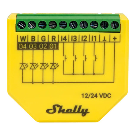 Shelly Plus RGBW PM Versatile RGBW Controller