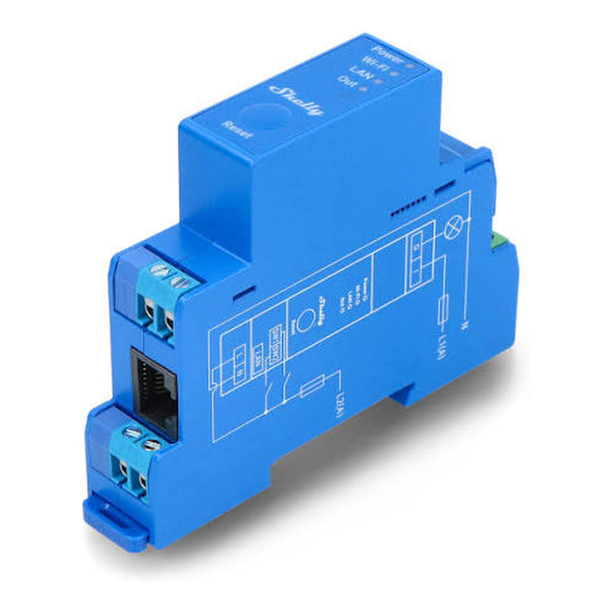 Shelly Pro 1 16A Single-channel Relay