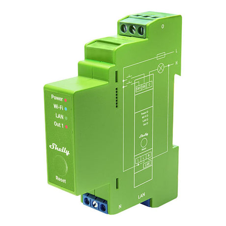 Shelly Pro Dimmer 1PM DIN-rail Mountable Smart Dimmer