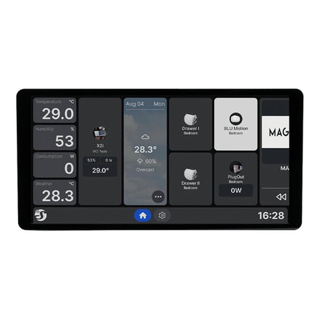 Shelly X2i 6.95-inch Smart Wall Display Silver