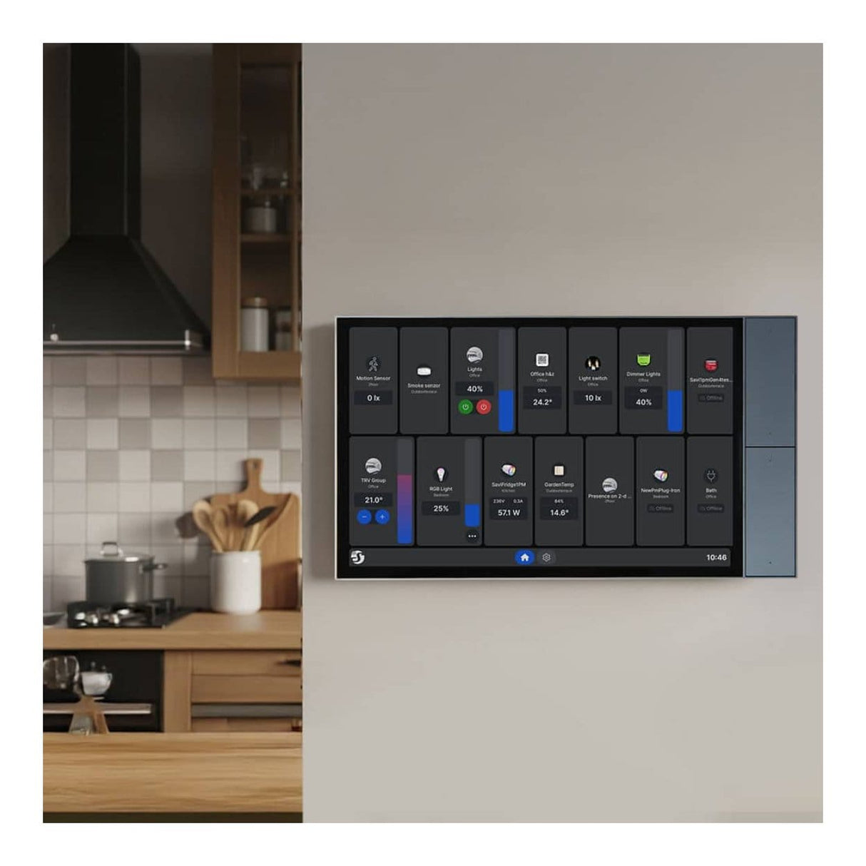 Shelly Wall Display XL 10-inch Smart Home Control Panel