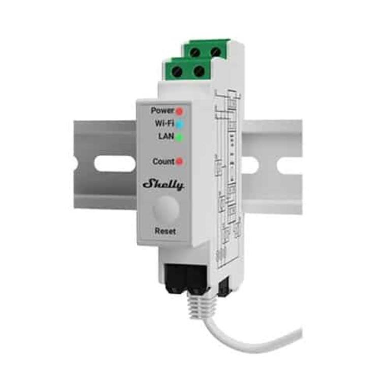 Shelly PRO 3EM 3-Phase Relay with 120A Clamps SHELLYPRO3EM