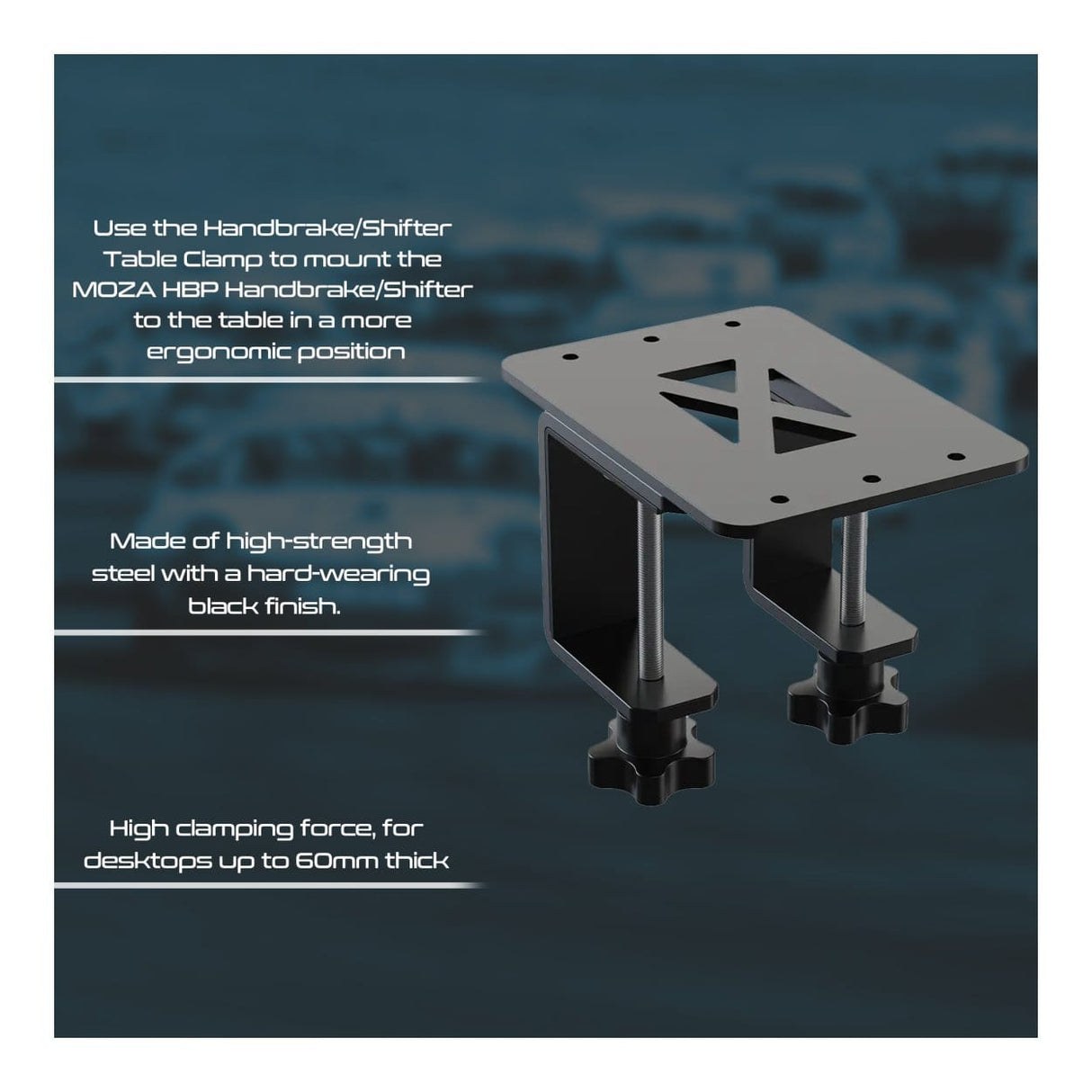 Moza Gaming Handbrake Table Clamp SHIFTCLAMP