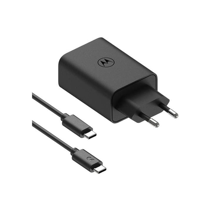 Motorola TurboPower 50W Dual USB-C and USB-A Charger with USB-C Cable SJMC502