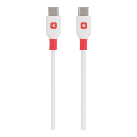 Skross Type-C Male to Male Cable 15cm White SKCA0007C-C15CN