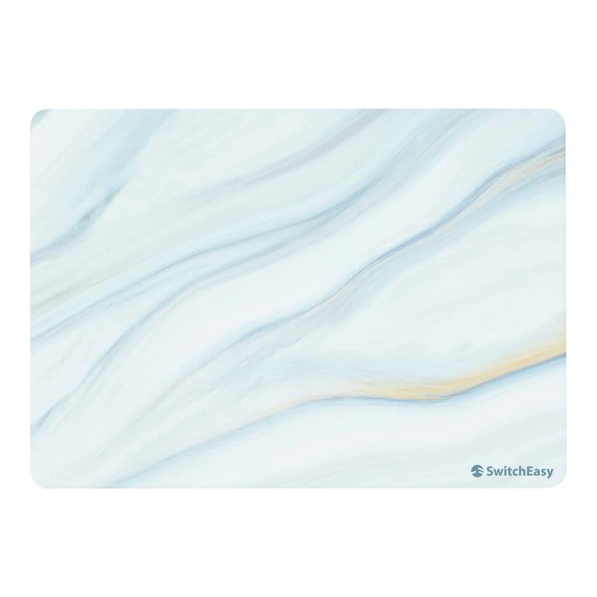 SwitchEasy Artist Marble 13.6-inch Hardshell Protective Notebook Case for MacBook Air - Cloudy White
