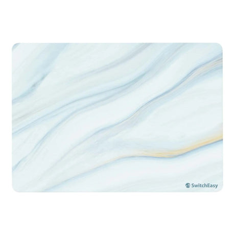 SwitchEasy Artist Marble 13.6-inch Hardshell Protective Notebook Case for MacBook Air - Cloudy White