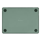 SwitchEasy Touch 13.6-inch Hardshell Protective Notebook Case for MacBook Air - Transparent Green