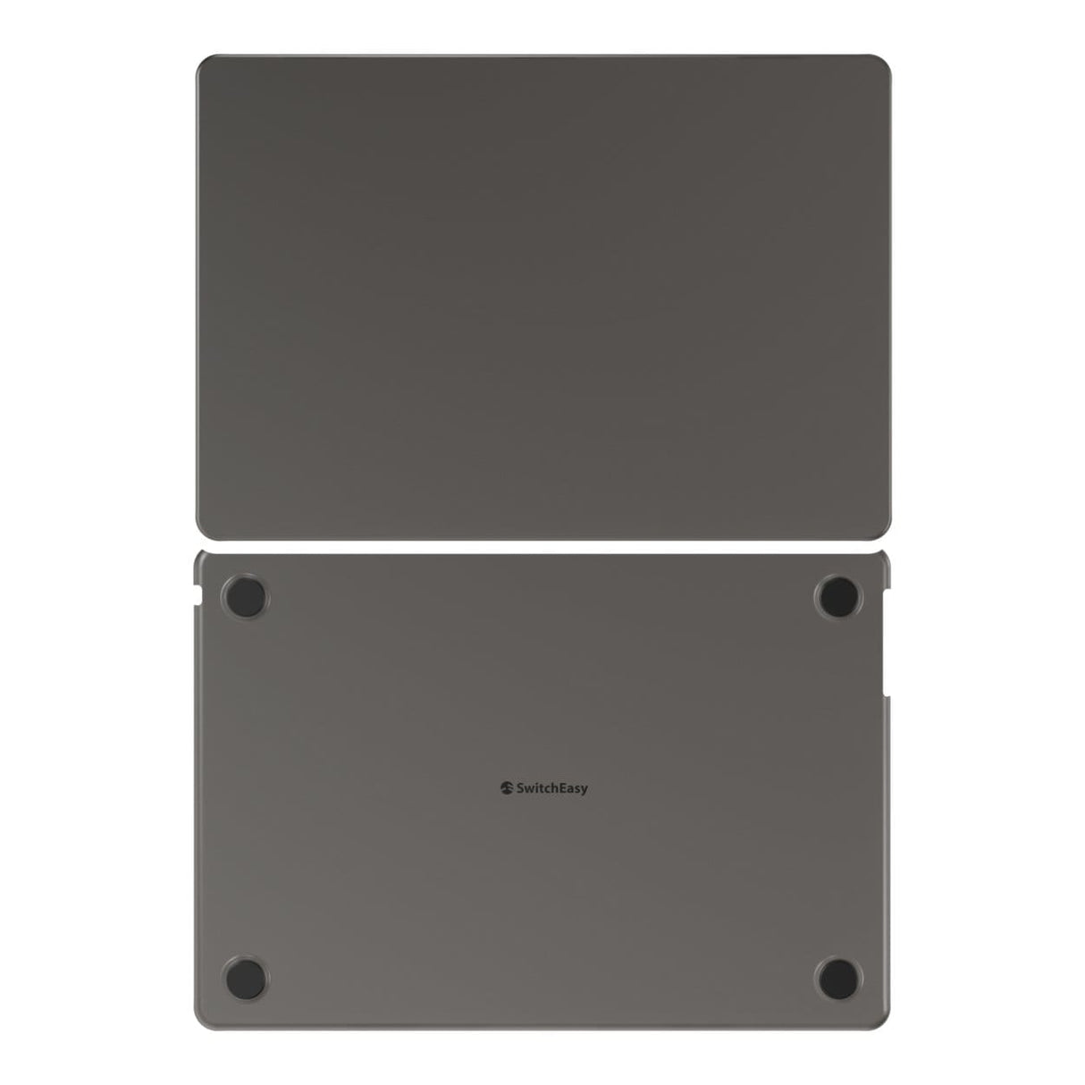 SwitchEasy Nude MacBook Protective Case for MacBook Air 15 (2023) - Translucent Black SMBA15012TB23