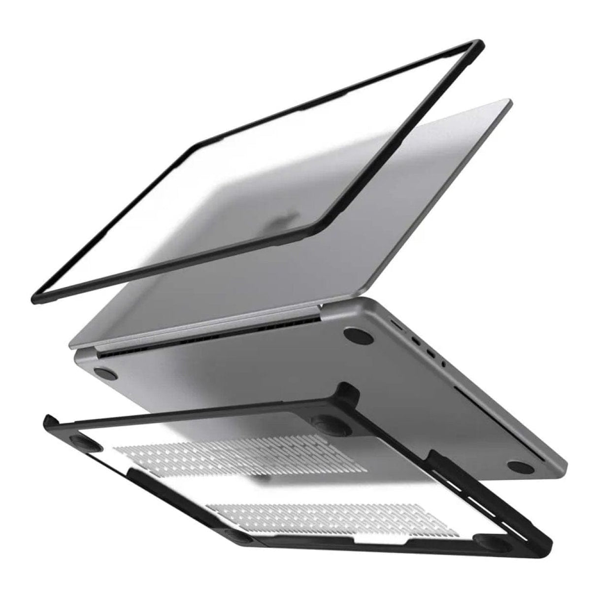 SwitchEasy Defender 14-inch Protective Case for MacBook Pro - Transparent SMBP14092TR23
