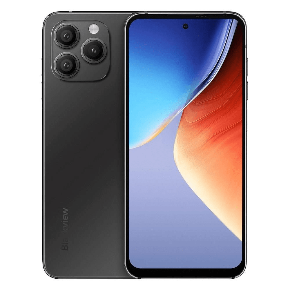 美品 Blackview A96 スマートフォン 本体 オブシディアンブラック Blackview A96 6.49-inch Smartphone - MediaTek Helio G99 256GB ROM