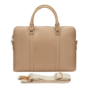 Supanova Azura 15.6-inch Ladies Notebook Tote Bag Taupe SN-1089-TP