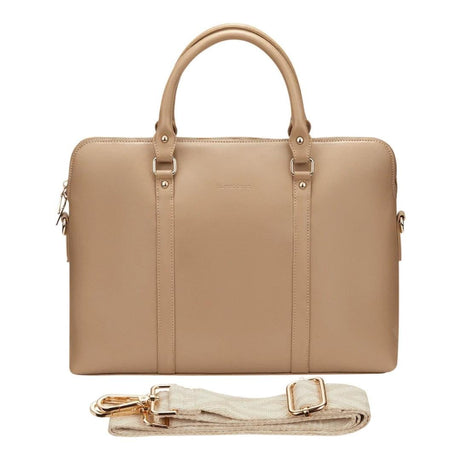 Supanova Azura 15.6-inch Ladies Notebook Tote Bag Taupe SN-1089-TP