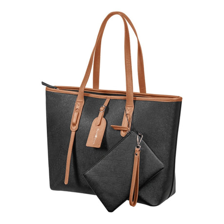 Supanova Elara 15.6-inch Ladies Notebook Tote Bag Black SN-1090-BK