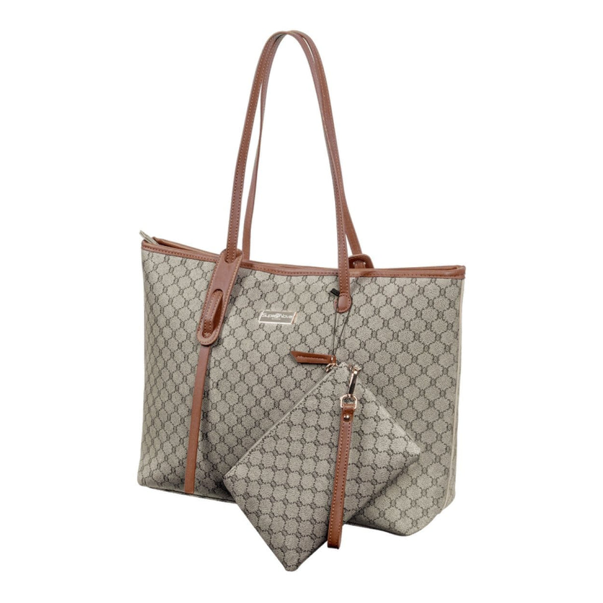 Supanova Zafira 15.6-inch Notebook Tote Bag Brown SN-1092-BR