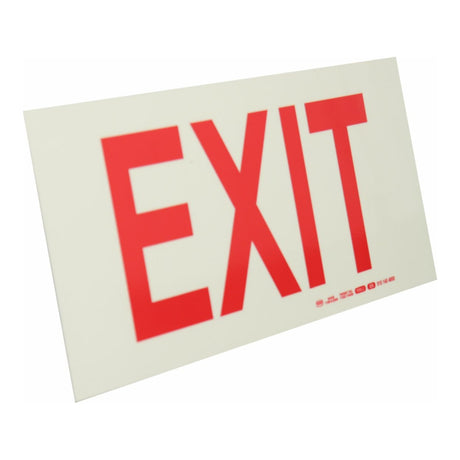 Parrot Photoluminescent 190mm Safety Sign E6 Exit SNP19E6