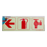 Parrot F11 Photoluminescent 190mm Safety Sign SNP19F11