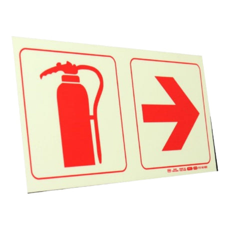 Parrot F19 Photoluminescent 190mm Safety Sign SNP19F19