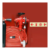 Parrot 190mm Photoluminescent Safety Sign SNP19F2