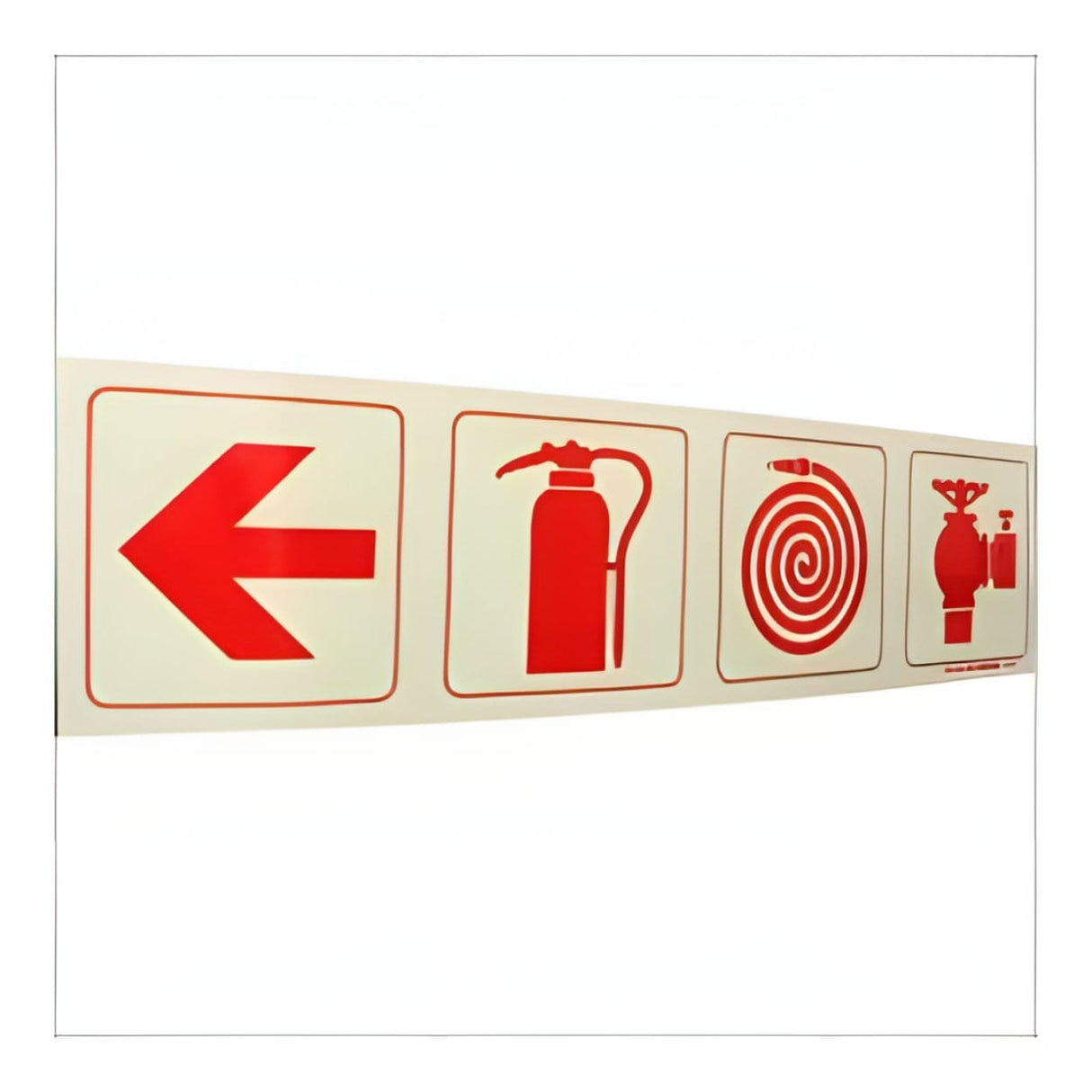 Parrot 190mm Photoluminescent Safety Sign SNP19F2