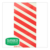 Parrot 190mm Photoluminescent F24 Chevron Safety Sign SNP19F24