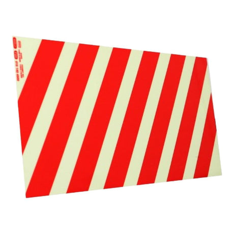 Parrot 190mm Photoluminescent F24 Chevron Safety Sign SNP19F24