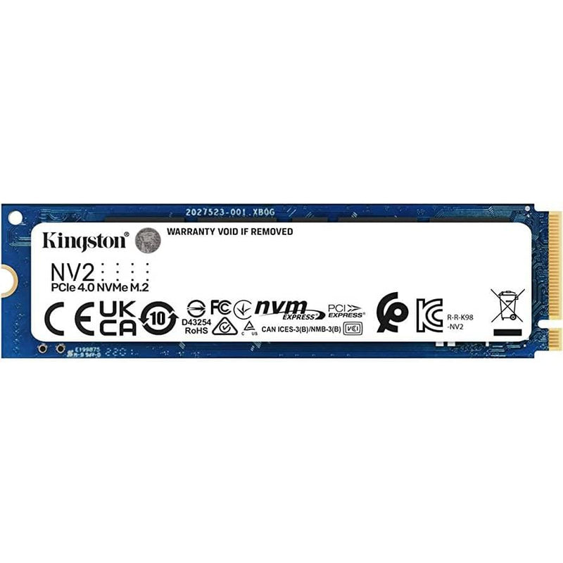 Kingston Technology NV2 M.2 4TB PCIe 4.0 NVMe Internal SSD SNV2S/4000G