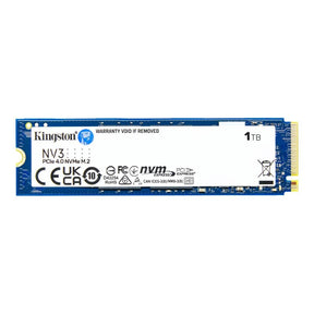 Kingston Technology 1TB NV3 M.2 2280 NVMe Internal SSD SNV3S/1000G