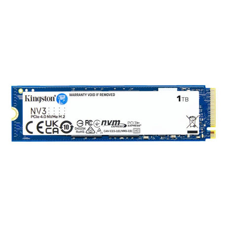 Kingston Technology 1TB NV3 M.2 2280 NVMe Internal SSD SNV3S/1000G