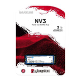 Kingston NV3 M.2 2TB PCIe 4.0 NVMe Internal SSD SNV3S/2000G