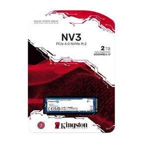 Kingston NV3 M.2 2TB PCIe 4.0 NVMe Internal SSD SNV3S/2000G
