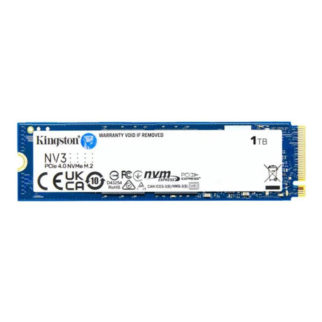 Kingston Technology 1TB NV3 M.2 2280 PCIe NVMe Internal SSD SNV3S1000G