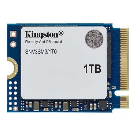 Kingston NV3 M.2 1TB PCIe 4.0 NVMe Internal SSD SNV3SM3/1T0
